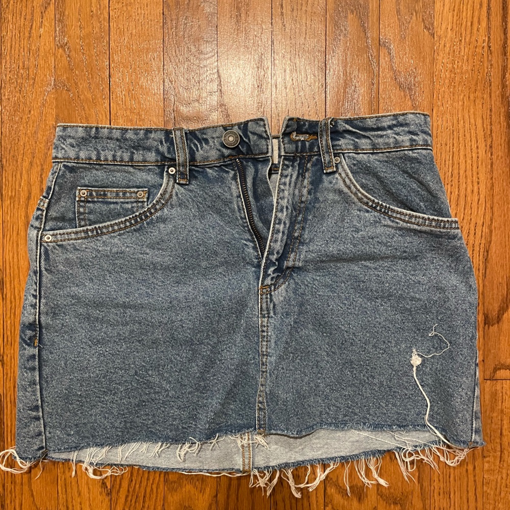 Cotton On. Denim Mini Skirt.